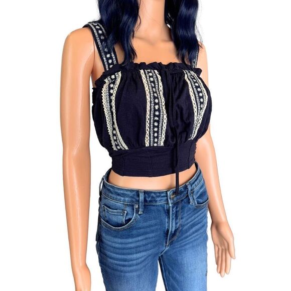 NWT Free People Hill Top Crop Top - Picture 4 of 7